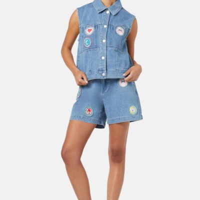Gorman Bring A Plate Denim Vest