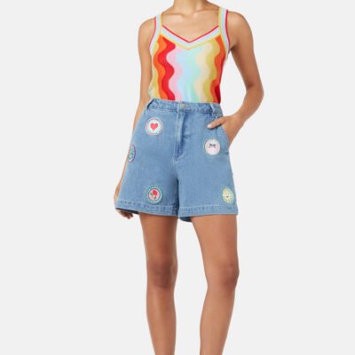 Gorman Bring A Plate Denim Shorts